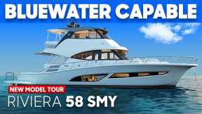 The Ultimate Liveaboard Sport Motor Yacht? Riviera 58 SMY Yacht Tour & Review