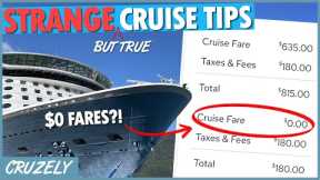 11 STRANGE (But True!) Cruise Tips Most People Don't Know