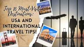 Top 10 Must-Visit Travel Destinations for 2024 Best Places to Explore Worldwide #travel #fyp #relax