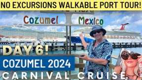 Carnival cruise to Cozumel Mexico cruise port! 2024
