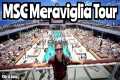 MSC Meraviglia Cruise Ship Speed Tour 