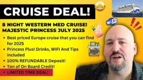 🔥 Epic Europe Cruise Sale! Sail July 2025 on Majestic Princess – All-Inclusive & Limited Spots! 🚢