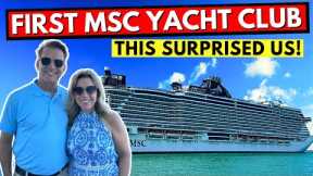 This MSC Cruise Is DIFFERENT! MSC Yacht Club Embarkation Day & First Impressions