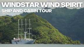 Windstar Wind Spirit Ship and Cabin Tour - the original and best sailing yacht in French Polynesia!