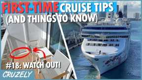 20+ Most Important FIRST-TIME Cruise Tips & Things to Know (Rapid Fire)