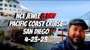 NCL JEWEL 8 Day Pacific Coast Cruise, San Diego 04-23-23