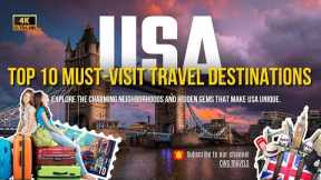 Top 10 Must-Visit Travel Destinations in the USA! | CWS TRAVELS