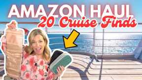 All NEW Amazon CRUISE Haul! You will LOVE these for your next cruise!