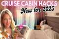 25 BEST Cruise Ship Cabin HACKS (NEW