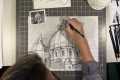 Sketch St. Peter’s Basilica with