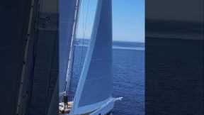 For the trials of the first hybrid Swan yacht, the 88 called Dreamcatcher, Toby Hodges attended.