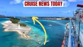 Massive Fire Breaks Out Near Nassau Cruise Port Overnight