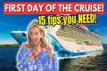 15 Cruise Boarding Day Tips You Need
