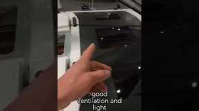 'Look at the amount of space further forward here!' - Toby Hodges, Sea Trial Editor #sailingboat
